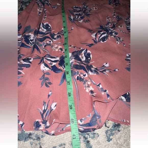 NWT Charles Henry Women’s Floral Geniune Wrap Dress Midi Size L - Picture 12 of 13